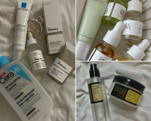 •skin care products - for perfect skin <3 cover photo collage