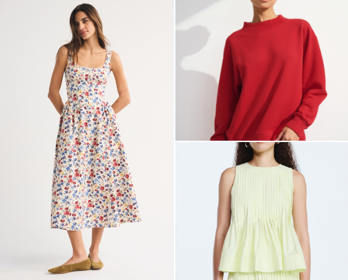 Spring Lookbook cover photo collage