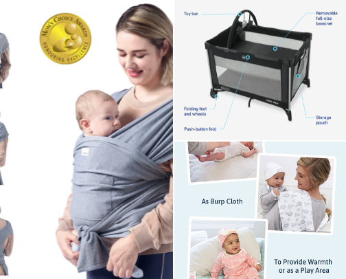Baby Registry Essentials cover photo collage