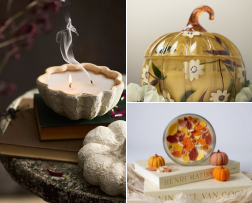 Must-Have Autumn Candles for a Cozy Home cover photo collage