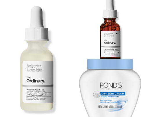 affordable skincare cover photo collage