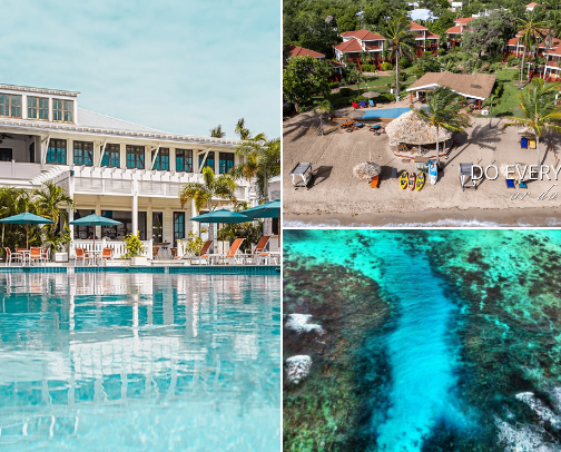 Great places we stayed and fun things we did in Belize cover photo collage