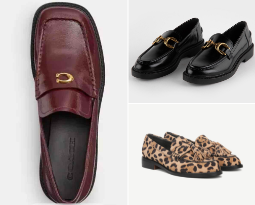 Falls favorite shoe: The Loafer cover photo collage