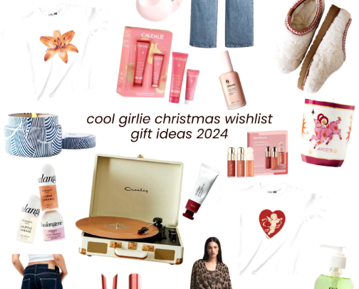 cool girl christmas gift wishlist :) cover photo collage