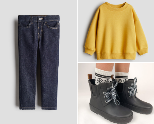 Affordable fall gear for toddlers 🍂 cover photo collage