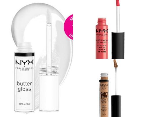 💄 NYX 💄 makeup cover photo collage