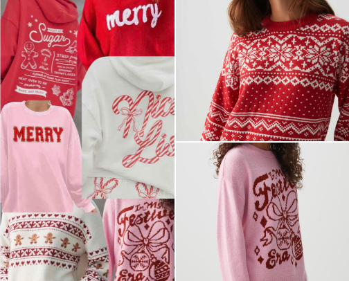 CHRISTMAS SWEATERS cover photo collage
