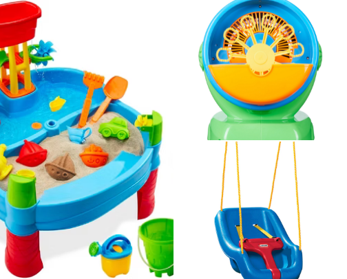Outdoor Toy Favorites for Summer cover photo collage