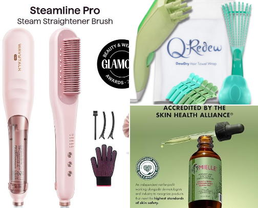 Natural Hair Care cover photo collage