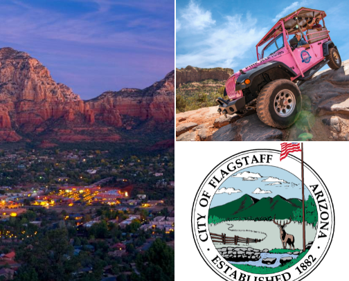 Visiting Northern Arizona 101 cover photo collage