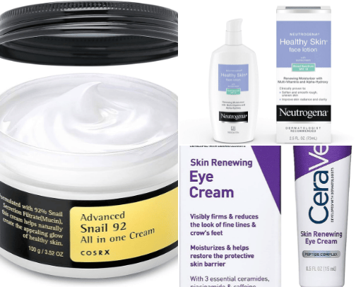 My favorite skincare product cover photo collage
