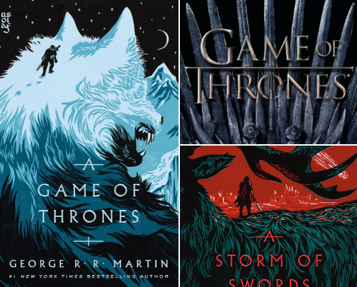 Game of Thrones Books & Collectibles Every Fan Should Check Out ⭐ cover photo collage