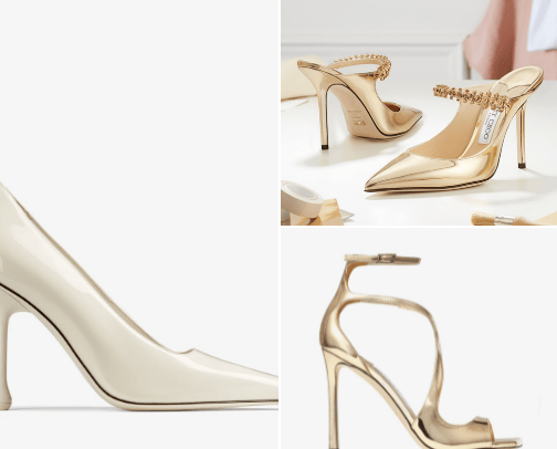 Classy bridal look must have cover photo collage