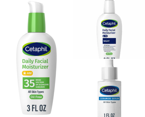 My favorite face products cover photo collage