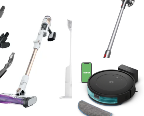 Kitchen appliances and accessories cover photo collage