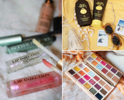 Can't go without- Beauty products edition! ✨ cover photo collage