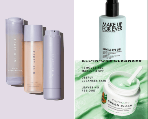 sephora favorites skincare cover photo collage