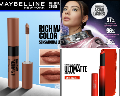 👑 Maybelline All-Time Favorites cover photo collage