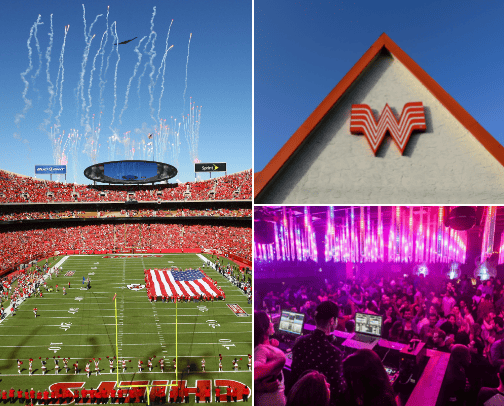 Travel to Super Bowl Champs Land 🏈 cover photo collage