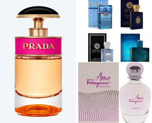 The scents that capture the essence of timeless elegance and effortless charm. cover photo collage