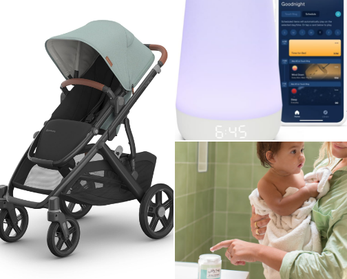 Baby items I couldn’t live without!! cover photo collage
