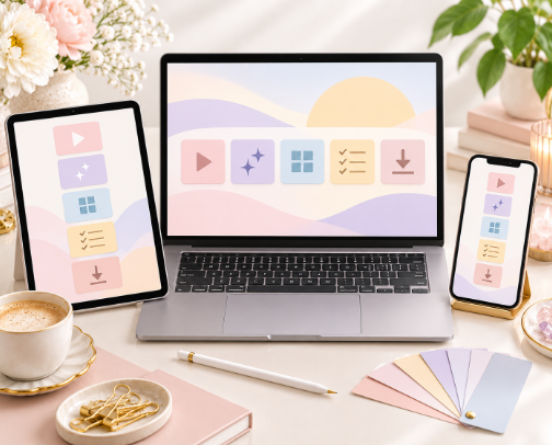 Free Creator Resources cover photo collage