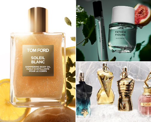 Delicious scents cover photo collage