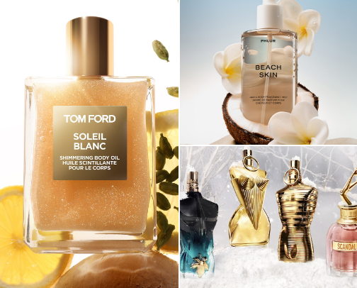 Delicious scents cover photo collage