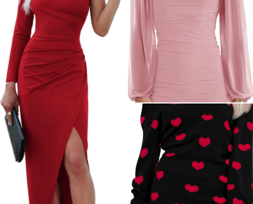 Amazon Finds: Valentine's Day Outfit Edition cover photo collage