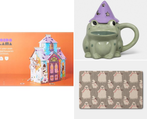 Target Halloween Decor cover photo collage
