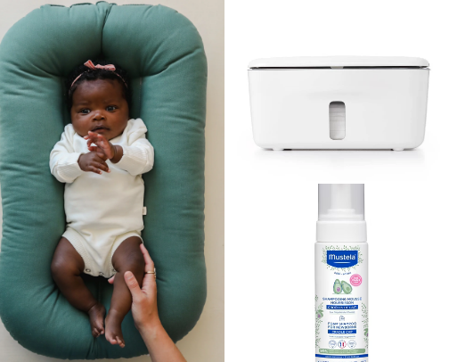 Baby Registry / Newborn must-haves for baby AND mama cover photo collage
