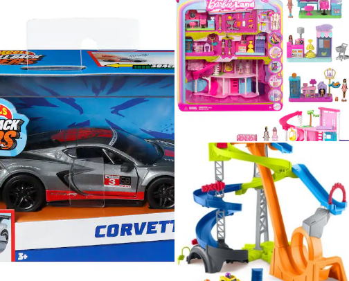 Kids Playing With Toys cover photo collage