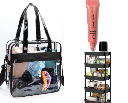 College dorm essentials! - Beauty, supplies, snacks cover photo collage