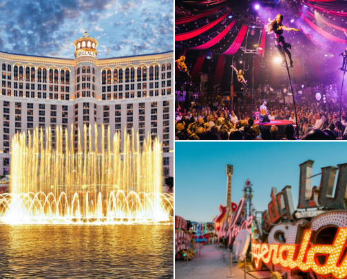 Vegas Travel Winners: My Guide to Sin City 🎰 cover photo collage
