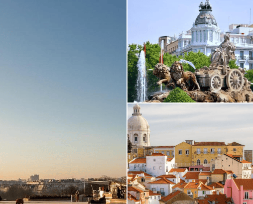 Visit Europe cover photo collage