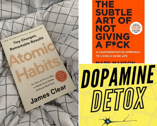 My favorite book recs cover photo collage