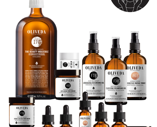 Skincare cover photo collage