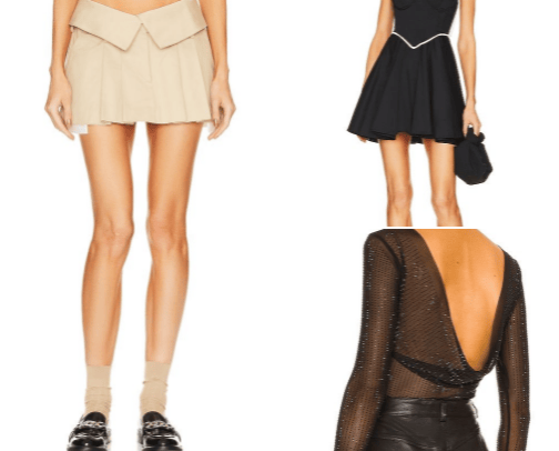 Clothes for night out 🥂 cover photo collage