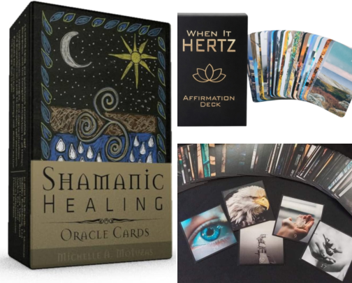 Sacred Draws 🔮 🫶🏻 My Favorite Collection
Oracle & Affirmation Decks | Spiritual Reads cover photo collage