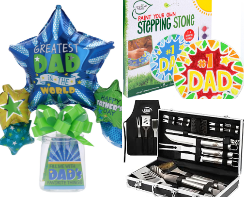Father's Day Gift Ideas cover photo collage
