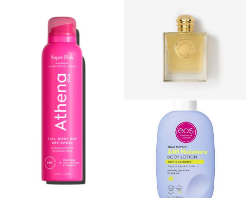 Body care cover photo collage