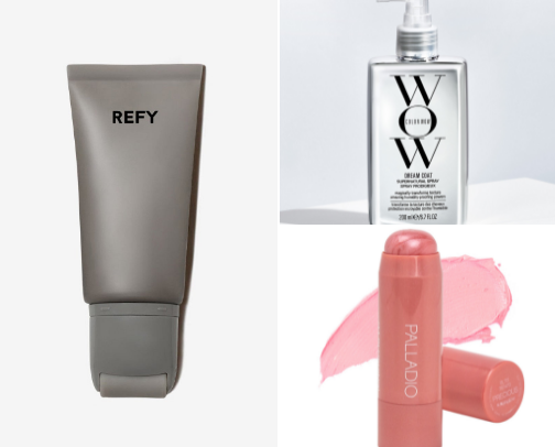 Camera-Ready: Go-To Beauty Products On and Off Set cover photo collage