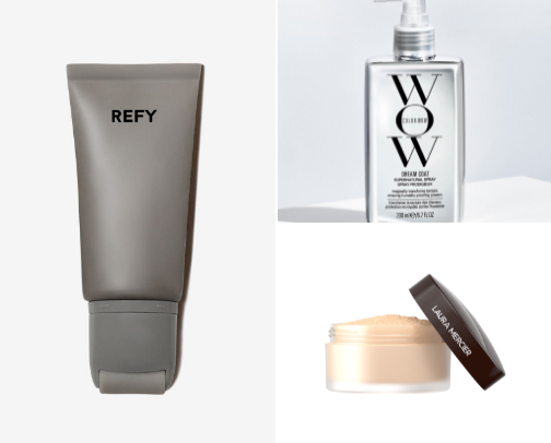 Camera-Ready: Go-To Beauty Products On and Off Set cover photo collage