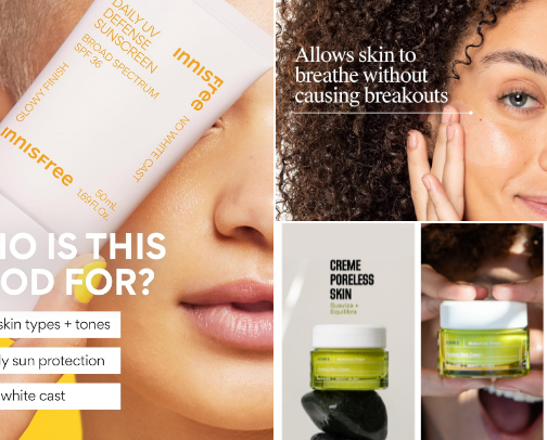 Ultimate Summer Skincare Edit: Top SPFs, Mists & Lightweight Hydration cover photo collage