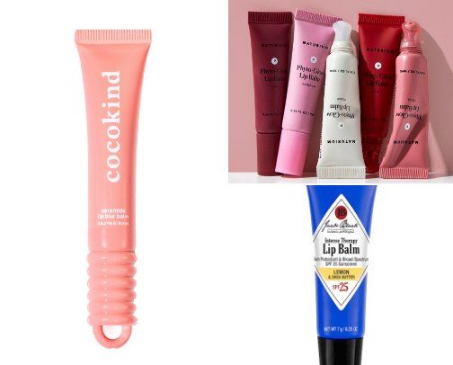 My favorite lip balms! cover photo collage