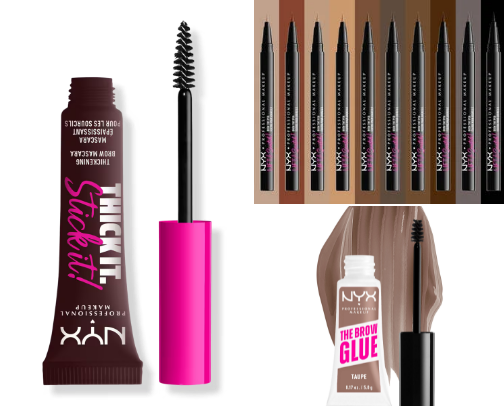 Favorite Eyebrow Products cover photo collage