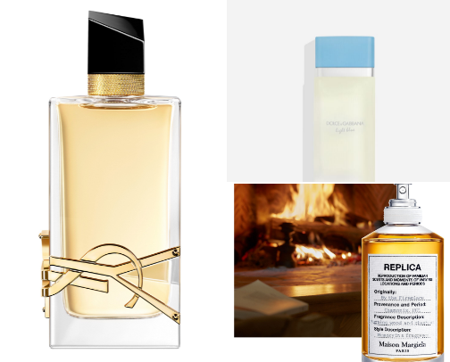 Fragrances 🪻🌸🪵🥥 cover photo collage
