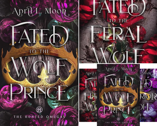 Read Free - Fated to the Wolf Prince: A Fated Mates Wolf Shifter Paranormal Romance (The Hunted Omegas Book 1) fan reading list cover photo collage