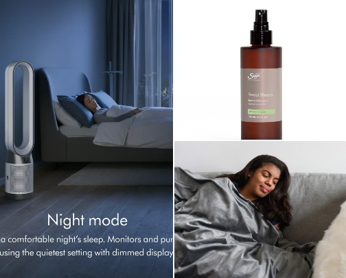 My Sleep Essentials cover photo collage