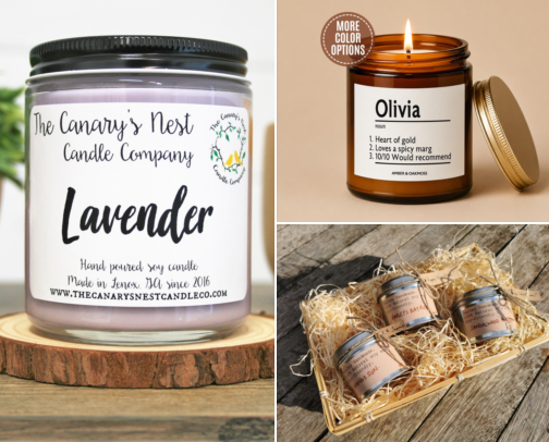 12 Best Handmade Soy Candles on Etsy (2026) cover photo collage